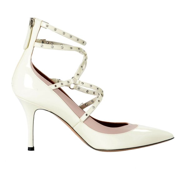 Valentino Garavani Women's Off White Pumps Shoes - Picture 4 of 8